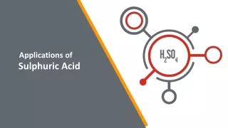 Applications of Sulphuric Acid