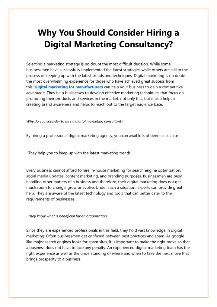 why you should consider hiring a digital