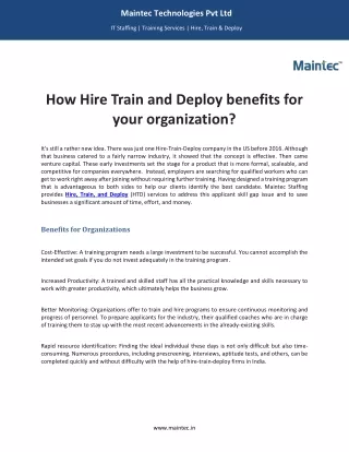 maintec technologies pvt ltd