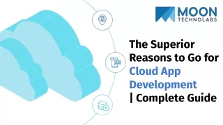 the superior reasons to go for cloud