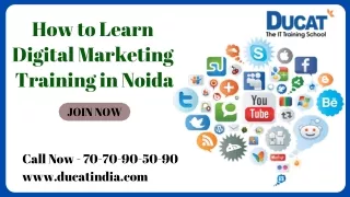 how to learn digital marketing training in noida