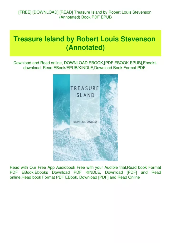 free download read treasure island by robert