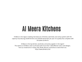 Al Meera Kitchens