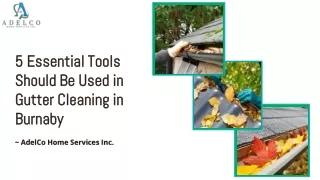 5 essential tools 5 essential tools should