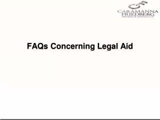 faqs concerning legal aid