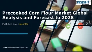 Precooked Corn Flour Market PDF