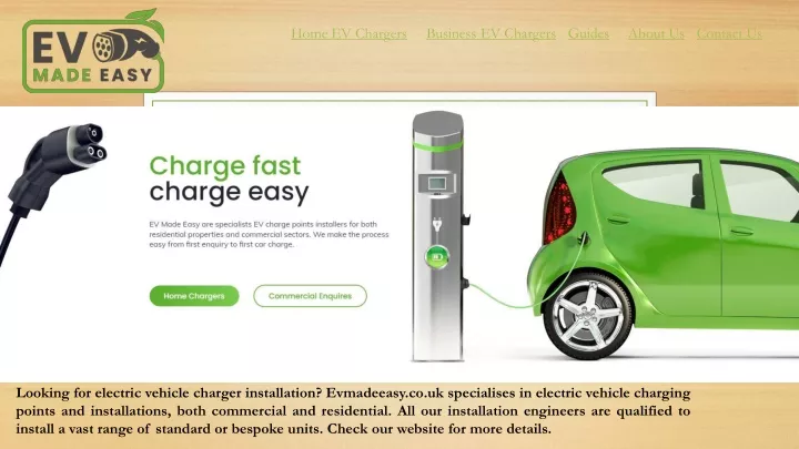home ev chargers