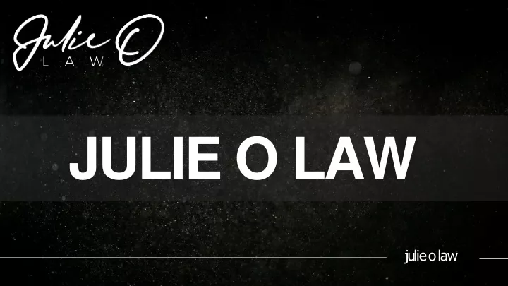 julie o law