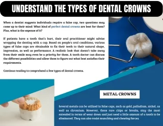 Pick The Right Dental Crowns