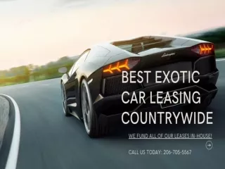 Exotic car rental san francisco PNW Exotic Leasing