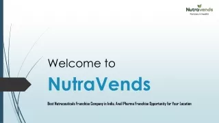 Leading Nutraceutical Franchise in India - Nutravends