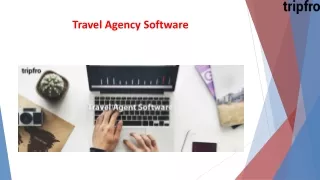 travel agency software