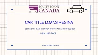 Best equity loans in Canada without a credit score check| 18445677002