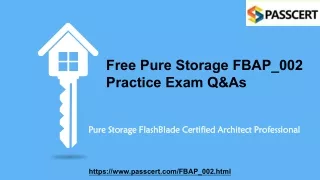 free pure storage fbap 002 practice exam q as