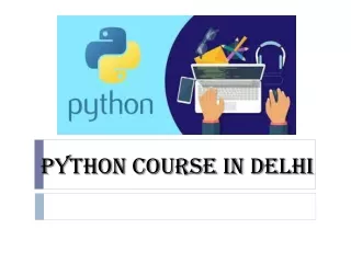 Python Course in Delhi
