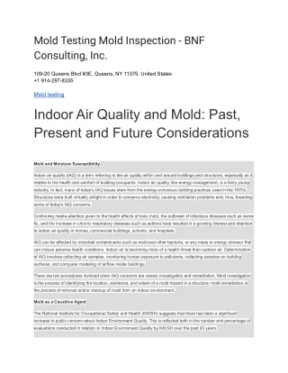 Mold Testing Mold Inspection - BNF Consulting, Inc (1)