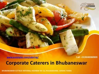 Corporate Caterers in Bhubaneswar