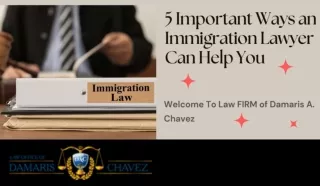 5 Important Ways an Immigration Lawyer Can Help You