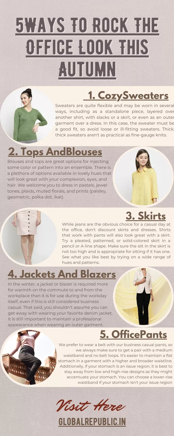 5ways to rock the 5ways to rock the office look