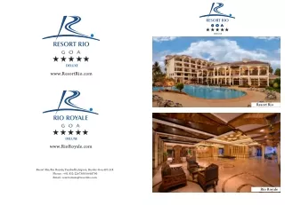 5 Star Resort in Goa