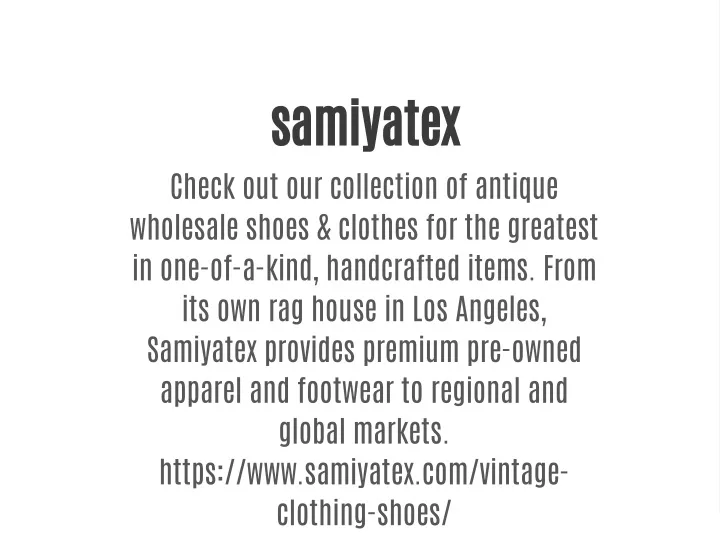 samiyatex