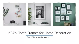 IKEA’s Photo Frames for Home Decoration