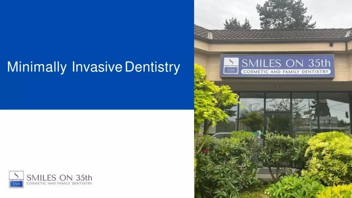 minimally invasive dentistry