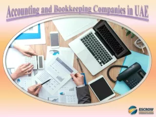 Accounting and Bookkeeping Companies in UAE