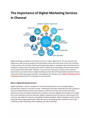 the importance of digital marketing services