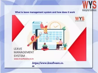 What is leave management system and how does it work