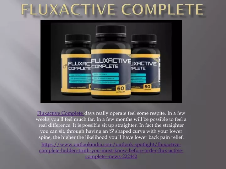 fluxactive complete days really operate feel some