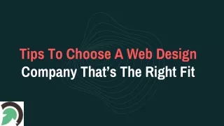 How to Choose a Website Design Company