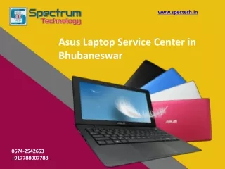 Asus Laptop service center in Bhubaneswar