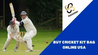 Buy Cricket Kit Bag Online USA
