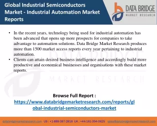 Global Industrial Semiconductors Market
