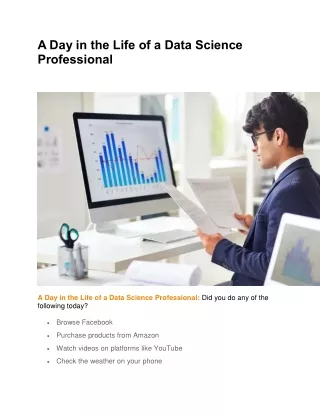 A Day in the Life of a Data Science Professional (1)