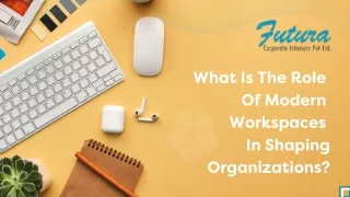 What Is The Role Of Modern Workspaces In Shaping Organizations
