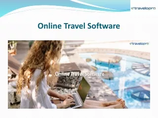 online travel software