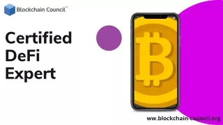 certified defi expert