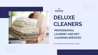DELUXE CLEANERS