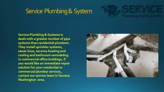 Are You Find Best Plumbing Repair Service In Tacoma WA?