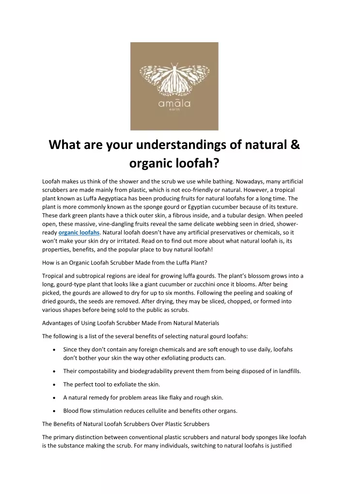 what are your understandings of natural organic
