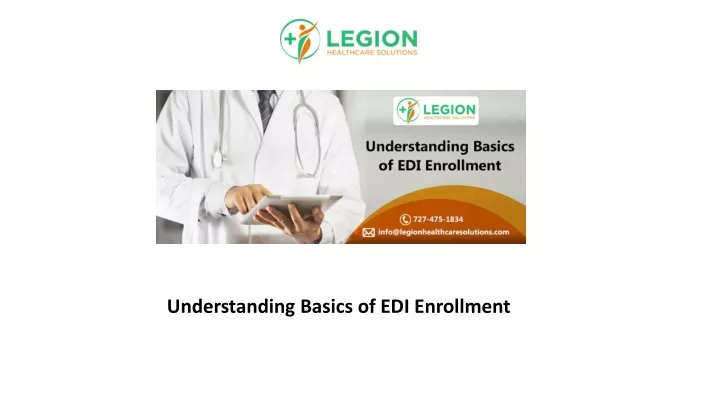 understanding basics of edi enrollment