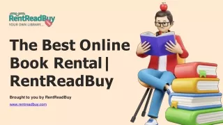 The Best Online Book Rental| RentReadBuy