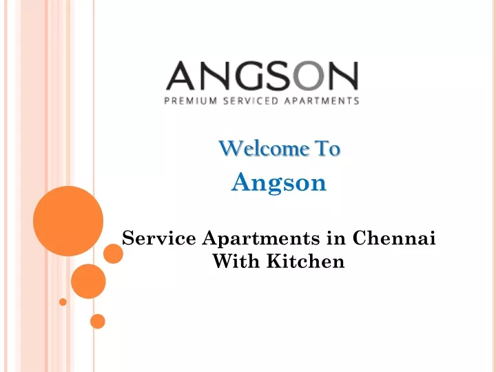 welcome to angson