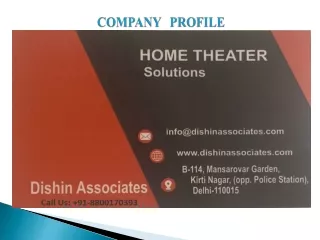 Home Theater setup in Delhi | Home Theater Installation