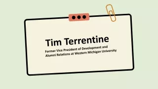 Tim Terrentine - A Passionate Influencer From Michigan