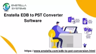 Enstella EDB to PST Converter Software