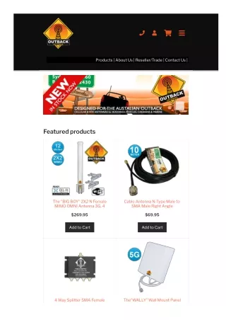 Australia's Best Outback Antennas Online Store