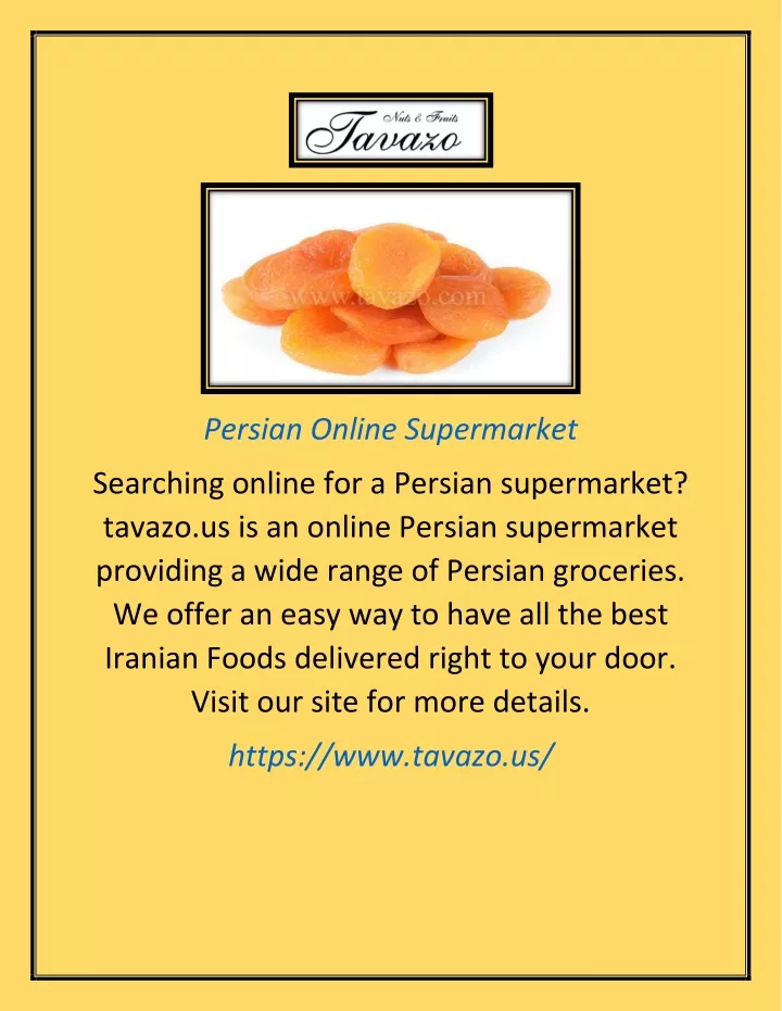 persian online supermarket